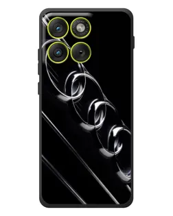 Чехол для Motorola Edge 70 с картинкой «Audi — абстрактные кольца»