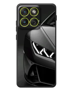 Чехол для Motorola Edge 70 с картинкой «Lamborghini фары детализация»