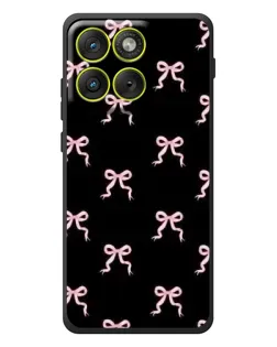 Чехол для Motorola Edge 70 с картинкой «Бант-цветок»