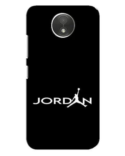 Чехол для Motorola Moto C (XT1750) с картинкой «Jordan White Logo» Чехол для Motorola Moto C (XT1750) с картинкой «Jordan White Logo»