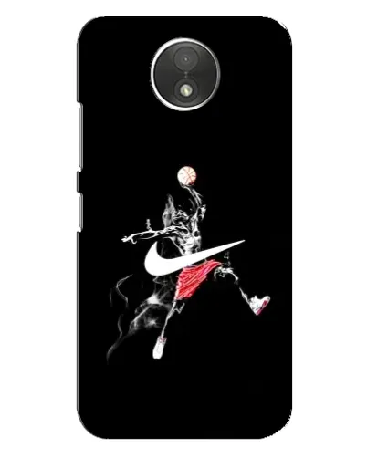 Чехол для Motorola Moto C (XT1750) с картинкой «Jordan Jumpman» Чехол для Motorola Moto C (XT1750) с картинкой «Jordan Jumpman»