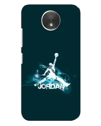 Чехол для Motorola Moto C (XT1750) с картинкой «Jordan Blue Fire» Чехол для Motorola Moto C (XT1750) с картинкой «Jordan Blue Fire»