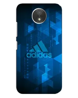 Чехол для Motorola Moto C (XT1750) с картинкой «Adidas Sport Art»
