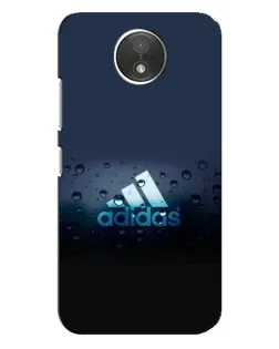 Чехол для Motorola Moto C (XT1750) с картинкой «Adidas Water Drops»