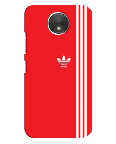Чехол для Motorola Moto C (XT1750) с картинкой «Красный минимализм Adidas» Чехол для Motorola Moto C (XT1750) с картинкой «Красный минимализм Adidas»