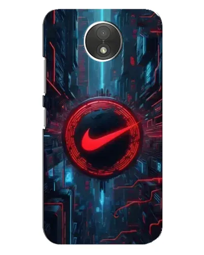 Чехол для Motorola Moto C (XT1750) с картинкой «Техногенный стиль Nike» Чехол для Motorola Moto C (XT1750) с картинкой «Техногенный стиль Nike»