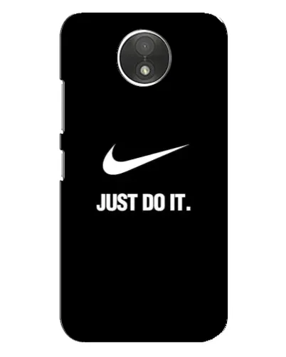 Чехол для Motorola Moto C (XT1750) с картинкой «Классический принт Nike» Чехол для Motorola Moto C (XT1750) с картинкой «Классический принт Nike»