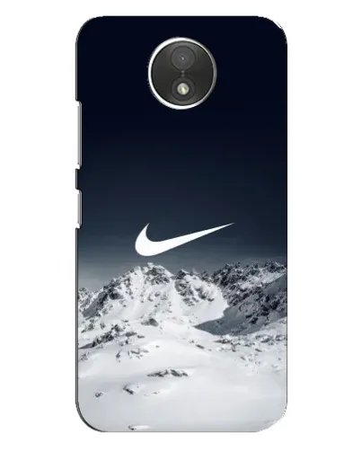 Чехол для Motorola Moto C (XT1750) с картинкой «Nike — зимние горы» Чехол для Motorola Moto C (XT1750) с картинкой «Nike — зимние горы»