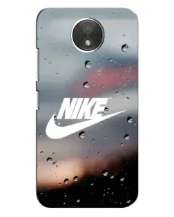 Чохол для Motorola Moto C (XT1750) з картинкою «Nike у стилі ретро»