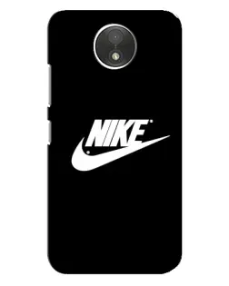 Чохол для Motorola Moto C (XT1750) з картинкою «Мазки фарби Nike»