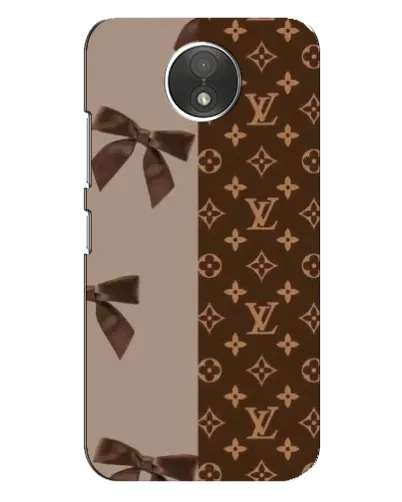 Чехол для Motorola Moto C (XT1750) с картинкой «Louis Vuitton — банты» Чехол для Motorola Moto C (XT1750) с картинкой «Louis Vuitton — банты»