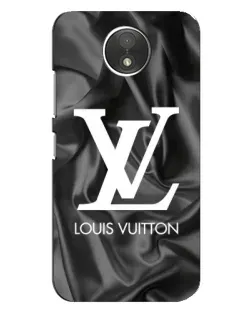 Чехол для Motorola Moto C (XT1750) с картинкой «Шелковый Louis Vuitton»