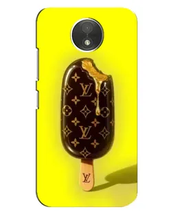 Чехол для Motorola Moto C (XT1750) с картинкой «Мороженое от LV»