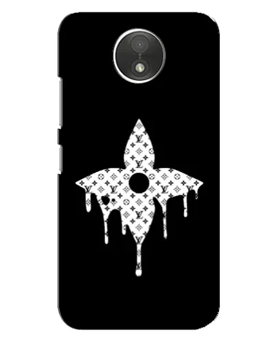 Чехол для Motorola Moto C (XT1750) с картинкой «Цветочная монограмма» Чехол для Motorola Moto C (XT1750) с картинкой «Цветочная монограмма»