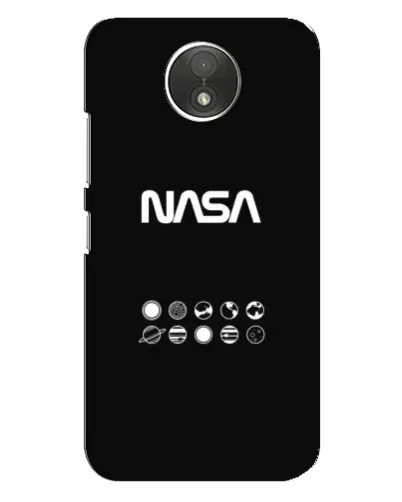 Чехол для Motorola Moto C (XT1750) с картинкой «NASA — технический принт» Чехол для Motorola Moto C (XT1750) с картинкой «NASA — технический принт»