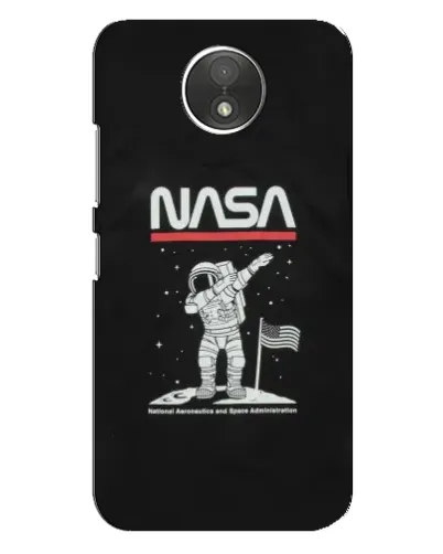 Чехол для Motorola Moto C (XT1750) с картинкой «NASA — шагаем по Луне» Чехол для Motorola Moto C (XT1750) с картинкой «NASA — шагаем по Луне»