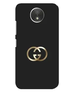 Чехол для Motorola Moto C (XT1750) с картинкой «Минимализм Gucci»