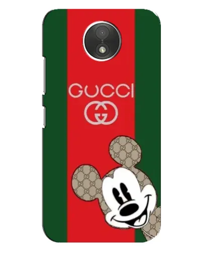 Чехол для Motorola Moto C (XT1750) с картинкой «Gucci — полосы и Микки» Чехол для Motorola Moto C (XT1750) с картинкой «Gucci — полосы и Микки»