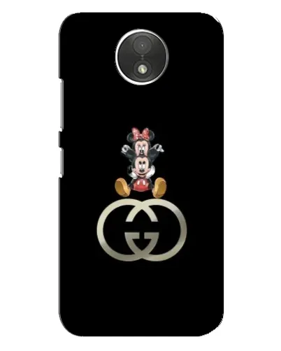 Чехол для Motorola Moto C (XT1750) с картинкой «Минни Маус на лого» Чехол для Motorola Moto C (XT1750) с картинкой «Минни Маус на лого»