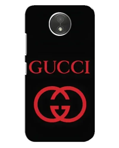 Чехол для Motorola Moto C (XT1750) с картинкой «Gucci — красный логотип» Чехол для Motorola Moto C (XT1750) с картинкой «Gucci — красный логотип»