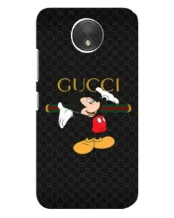 Чехол для Motorola Moto C (XT1750) с картинкой «Микки Маус Gucci»