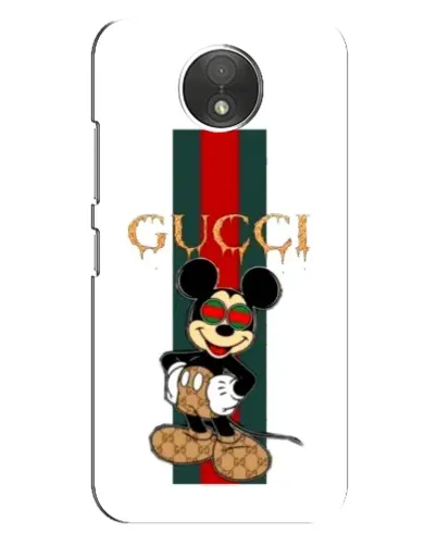 Чехол для Motorola Moto C (XT1750) с картинкой «Микки Маус Gucci — полосы» Чехол для Motorola Moto C (XT1750) с картинкой «Микки Маус Gucci — полосы»