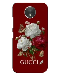 Чехол для Motorola Moto C (XT1750) с картинкой «Gucci —  сад»