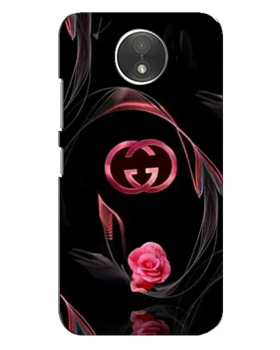 Чехол для Motorola Moto C (XT1750) с картинкой «Gucci — неоновая роза» Чехол для Motorola Moto C (XT1750) с картинкой «Gucci — неоновая роза»