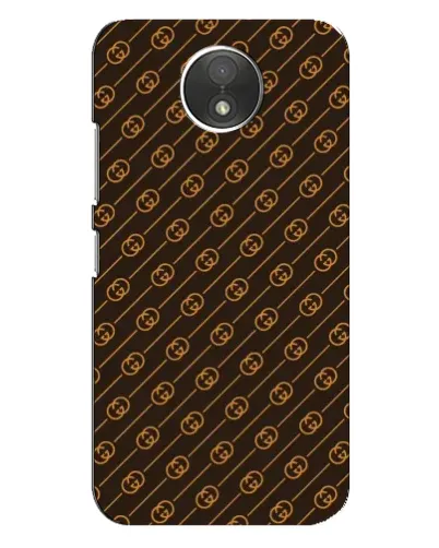 Чехол для Motorola Moto C (XT1750) с картинкой «Gucci — золотые диагонали» Чехол для Motorola Moto C (XT1750) с картинкой «Gucci — золотые диагонали»