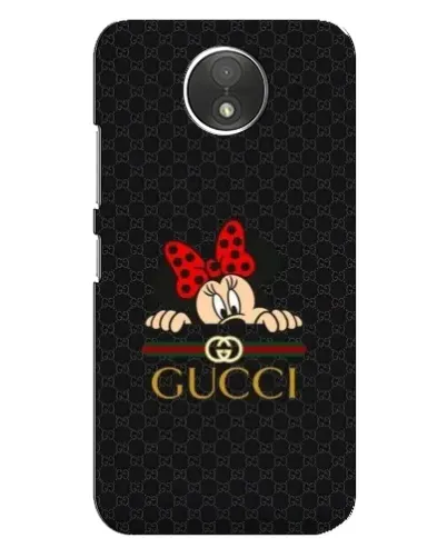 Чехол для Motorola Moto C (XT1750) с картинкой «Минни Маус Gucci — черный» Чехол для Motorola Moto C (XT1750) с картинкой «Минни Маус Gucci — черный»
