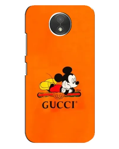 Чехол для Motorola Moto C (XT1750) с картинкой «Микки Маус Gucci — оранж» Чехол для Motorola Moto C (XT1750) с картинкой «Микки Маус Gucci — оранж»