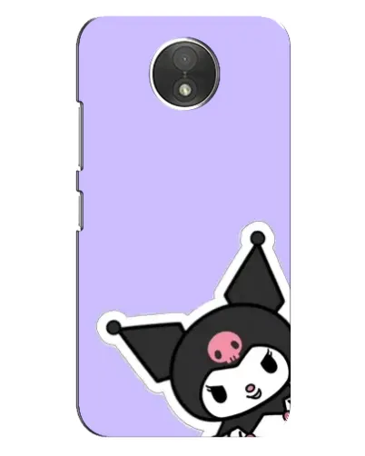 Чехол для Motorola Moto C (XT1750) с картинкой «Забавная Kuromi»