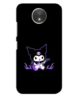 Чехол для Motorola Moto C (XT1750) с картинкой «Электрическая Kuromi»