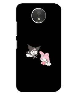 Чехол для Motorola Moto C (XT1750) с картинкой «My Melody и Kuromi»