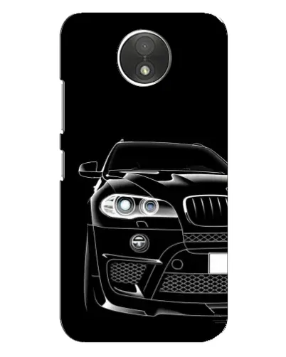 Чехол для Motorola Moto C (XT1750) с картинкой «Темный силуэт BMW» Чехол для Motorola Moto C (XT1750) с картинкой «Темный силуэт BMW»