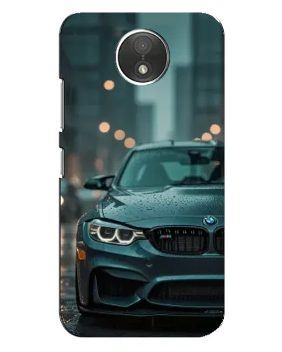 Чехол для Motorola Moto C (XT1750) с картинкой «BMW в огнях города» Чехол для Motorola Moto C (XT1750) с картинкой «BMW в огнях города»