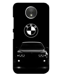 Чехол для Motorola Moto C (XT1750) с картинкой «BMW — взгляд из темноты»