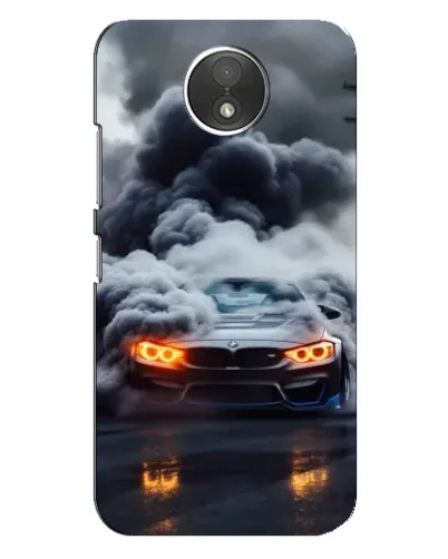 Чехол для Motorola Moto C (XT1750) с картинкой «BMW в дыму» Чехол для Motorola Moto C (XT1750) с картинкой «BMW в дыму»