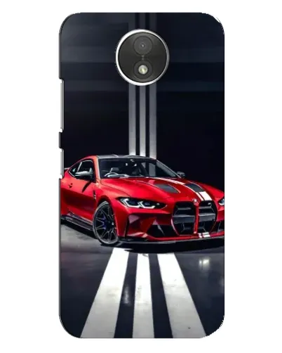Чехол для Motorola Moto C (XT1750) с картинкой «Красная BMW на дороге» Чехол для Motorola Moto C (XT1750) с картинкой «Красная BMW на дороге»