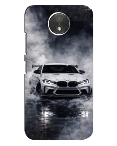 Чехол для Motorola Moto C (XT1750) с картинкой «BMW сквозь туман» Чехол для Motorola Moto C (XT1750) с картинкой «BMW сквозь туман»