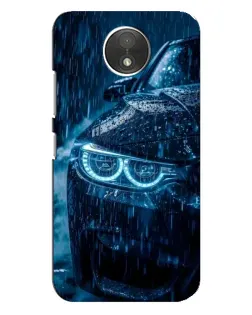 Чохол для Motorola Moto C (XT1750) з картинкою «BMW під дощем»