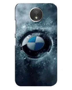 Чохол для Motorola Moto C (XT1750) з картинкою «Логотип BMW — лід»
