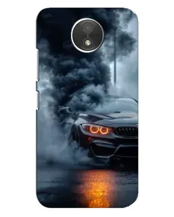 Чохол для Motorola Moto C (XT1750) з картинкою «BMW M-Power — абстракція»