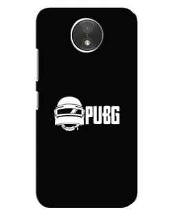 Чехол для Motorola Moto C (XT1750) с картинкой «PUBG — классический лого»