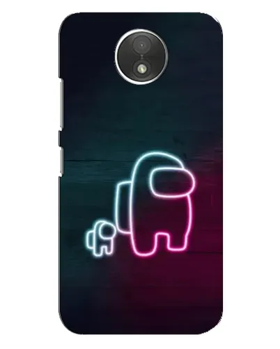 Чехол для Motorola Moto C (XT1750) с картинкой «Among Us неон-арт» Чехол для Motorola Moto C (XT1750) с картинкой «Among Us неон-арт»