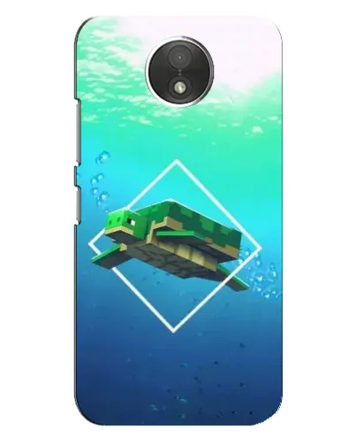 Чохол для Motorola Moto C (XT1750) з картинкою «Черепаха Minecraft» Чохол для Motorola Moto C (XT1750) з картинкою «Черепаха Minecraft»