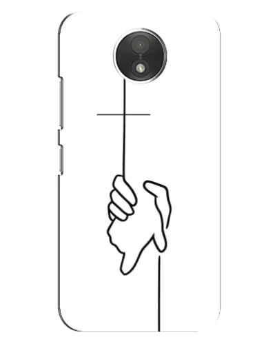 Чехол для Motorola Moto C (XT1750) с картинкой «Рука держит» Чехол для Motorola Moto C (XT1750) с картинкой «Рука держит»