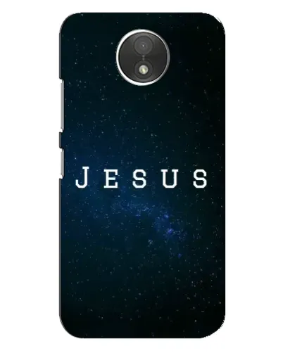 Чехол для Motorola Moto C (XT1750) с картинкой «Звездное небо Jesus» Чехол для Motorola Moto C (XT1750) с картинкой «Звездное небо Jesus»