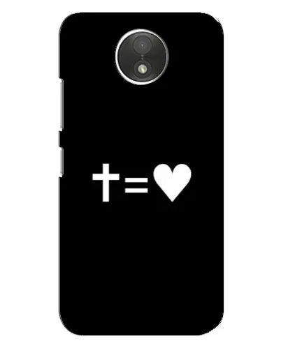 Чехол для Motorola Moto C (XT1750) с картинкой «Крест и Сердце» Чехол для Motorola Moto C (XT1750) с картинкой «Крест и Сердце»