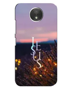 Чехол для Motorola Moto C (XT1750) с картинкой «Свет Божий ночью»